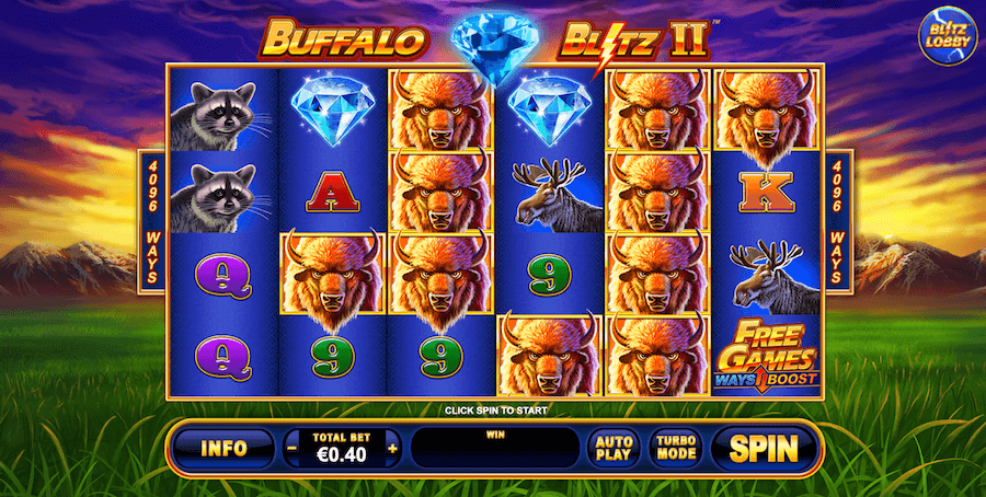 한국 온라인 카지노 플레이테크 슬롯 추천 playtech 플레이텍 Buffalo Blitz II